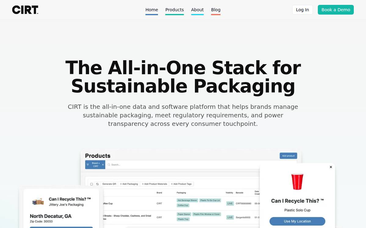 CIRT website preview