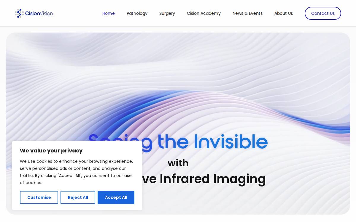 Cision Vision website preview