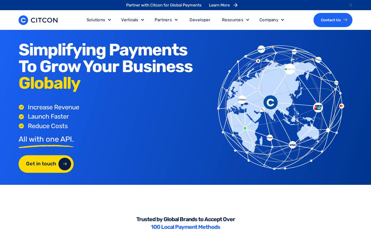 Citcon website preview
