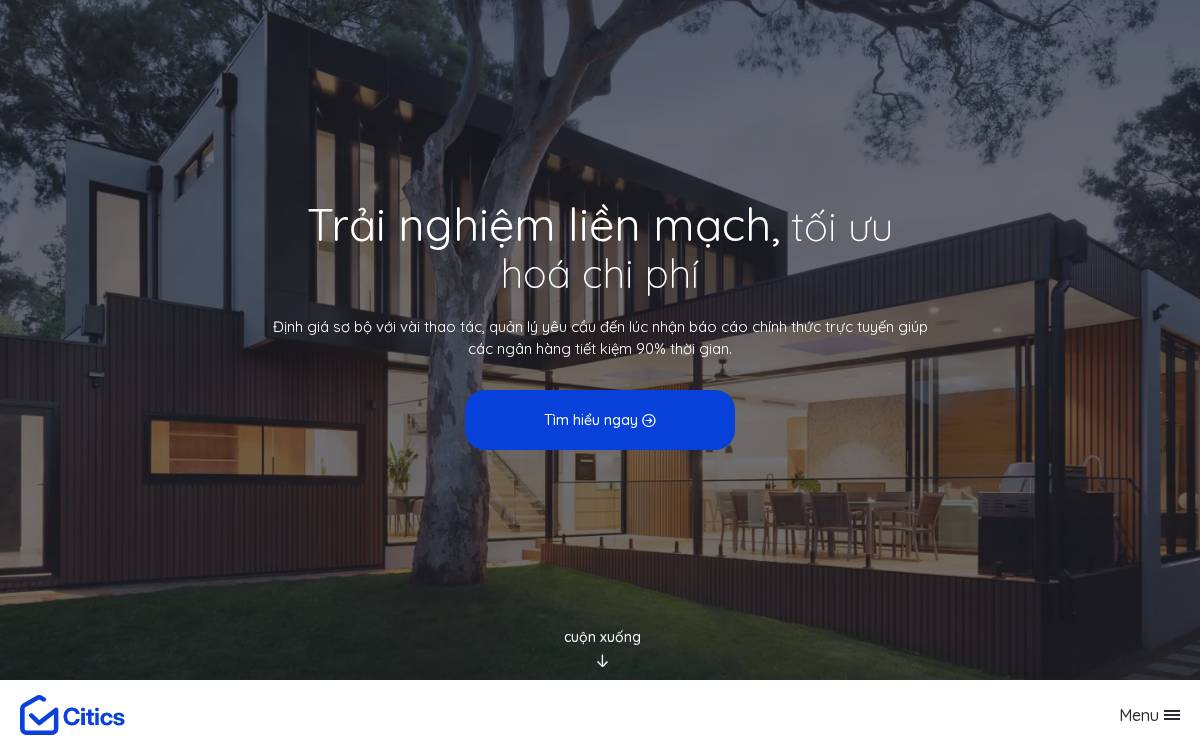 Citics website preview