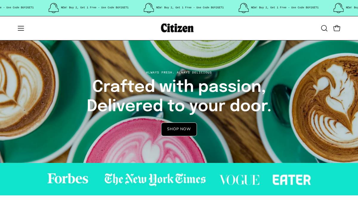 Citizens website preview