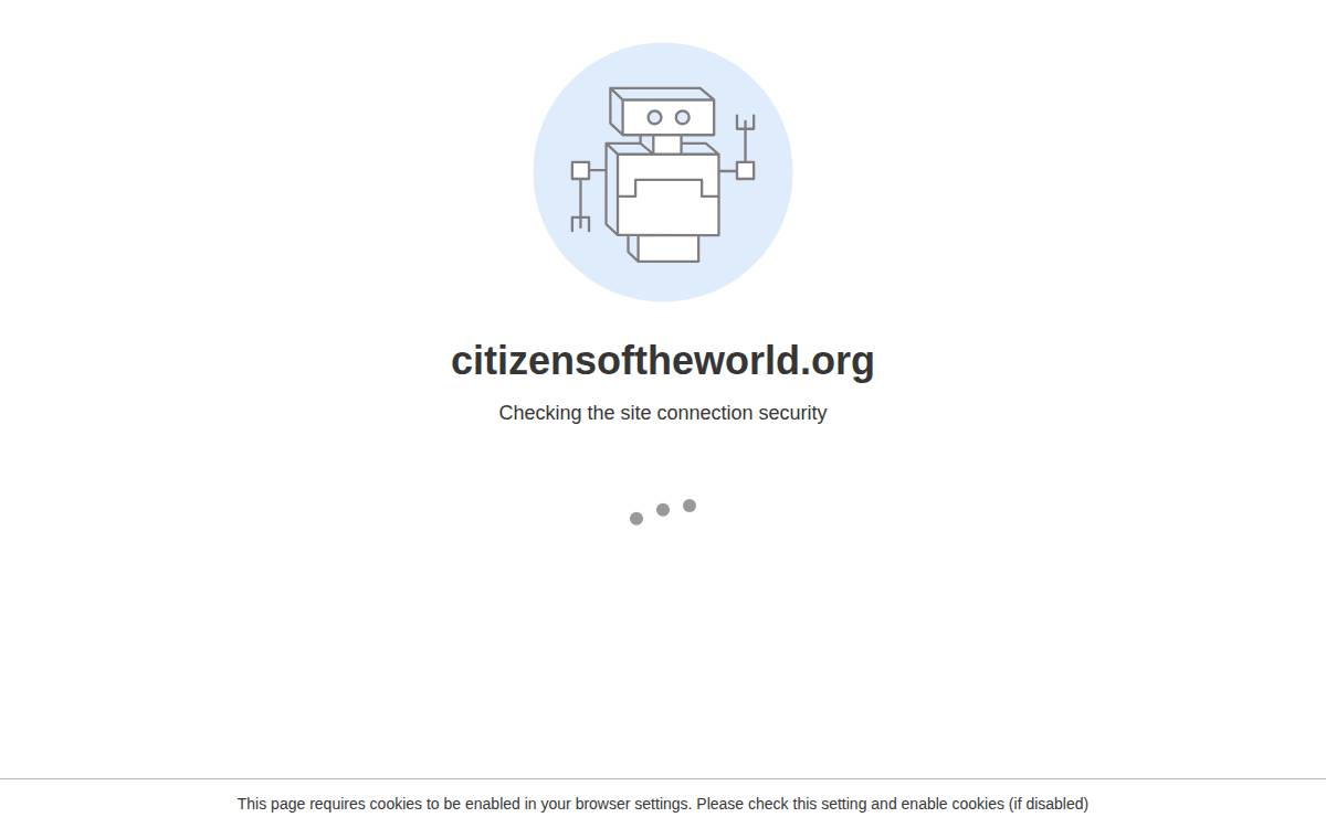 Citizensoftheworld website preview