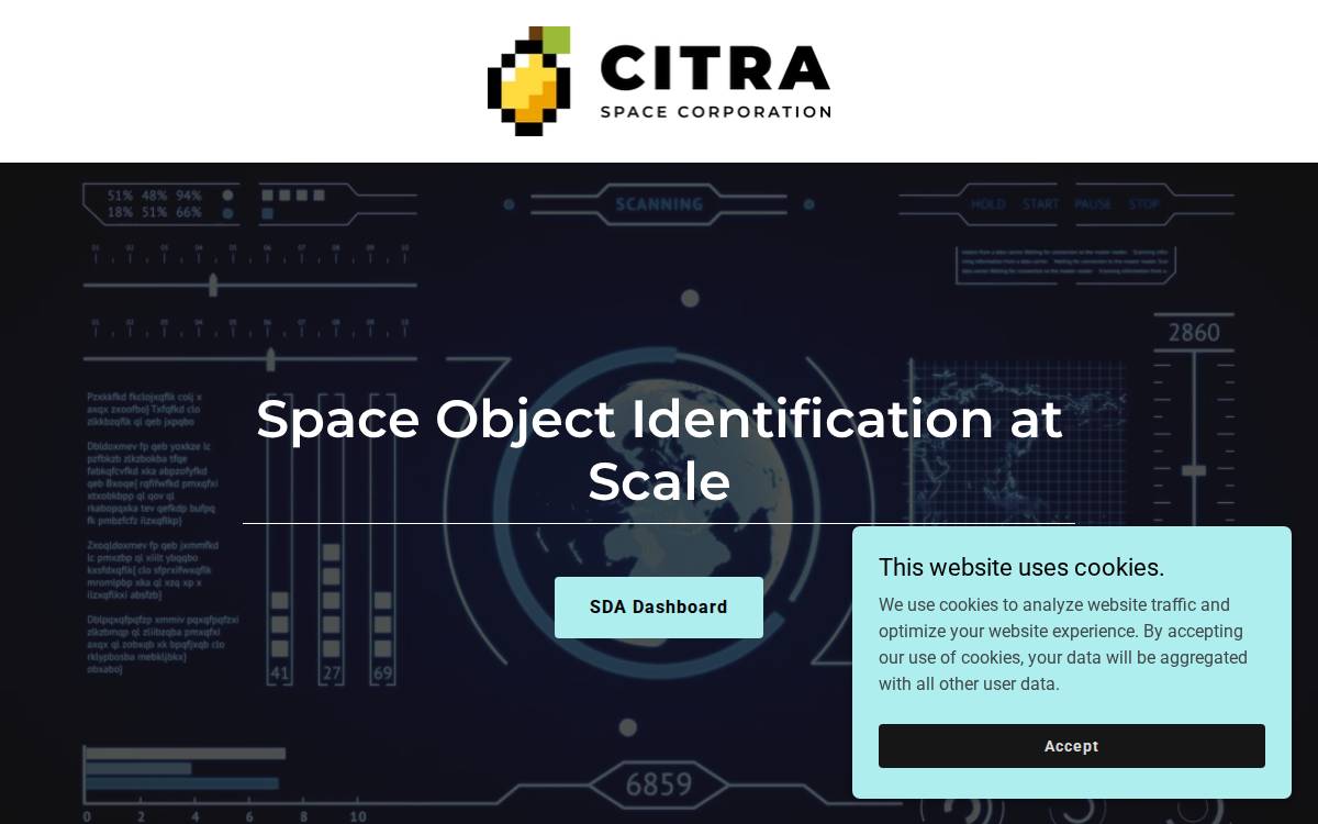 Citra website preview