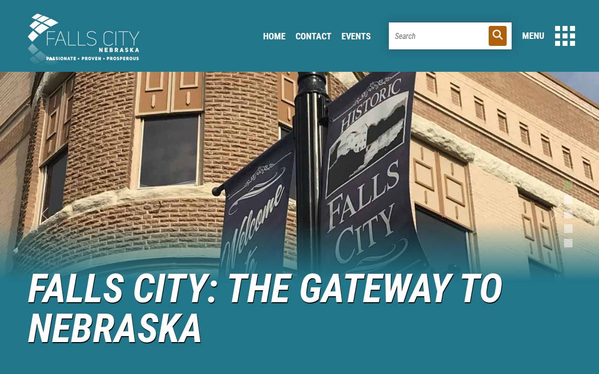 City of Falls City website preview