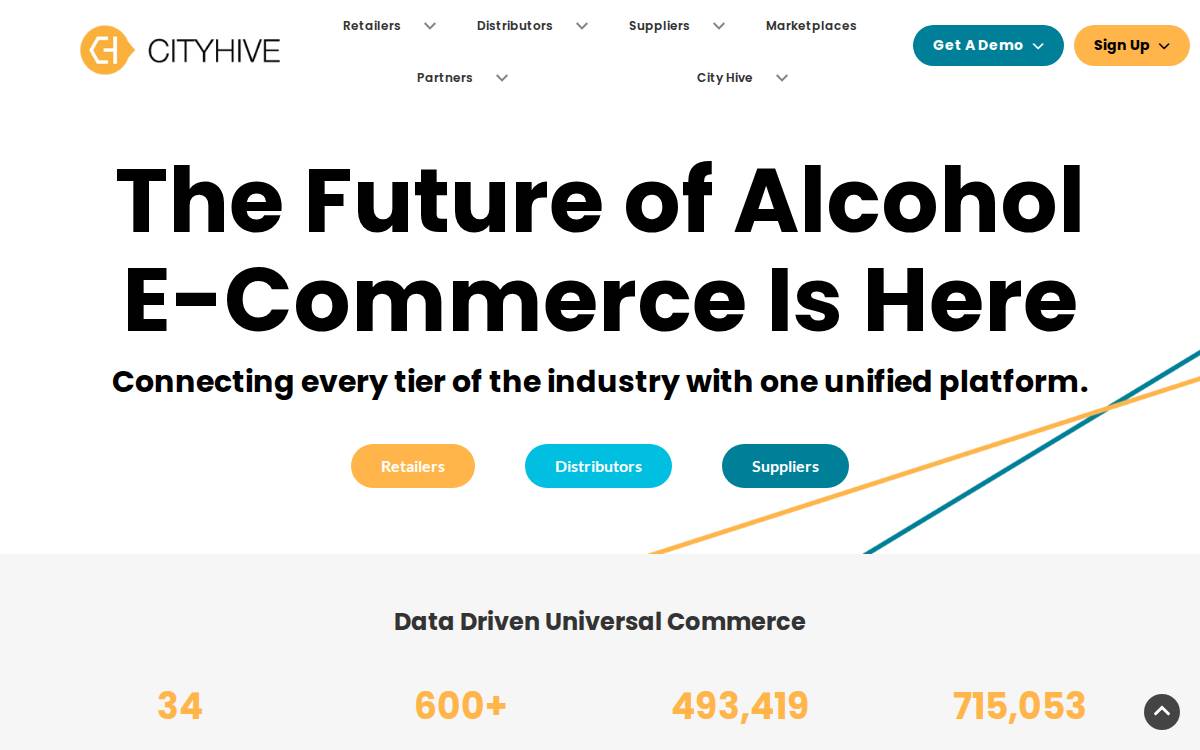City Hive website preview