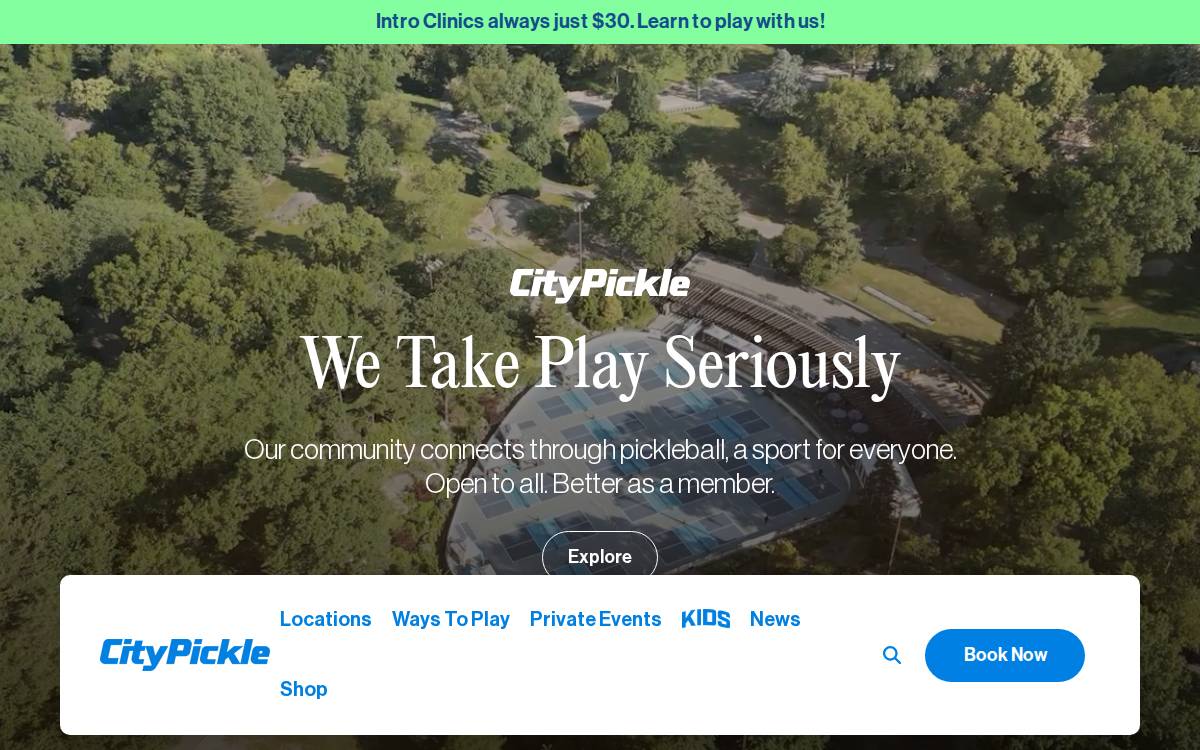 CityPickle website preview