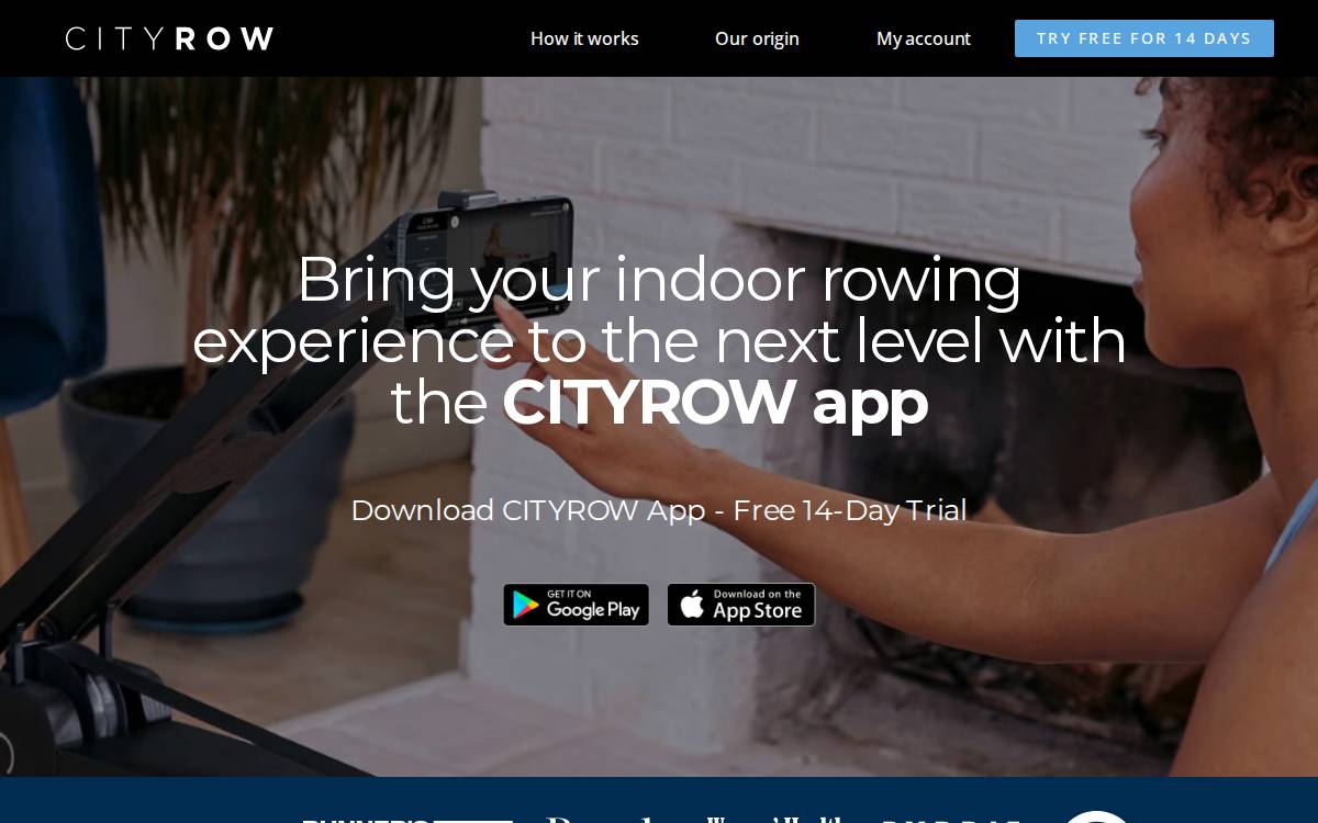Cityrow website preview