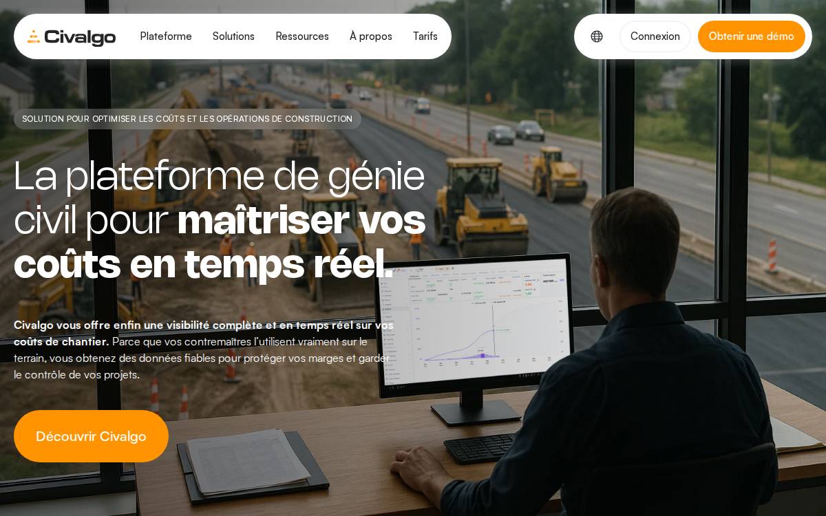 Civalgo website preview