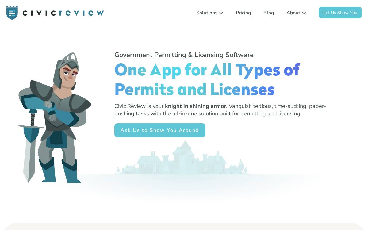Civic Review website preview