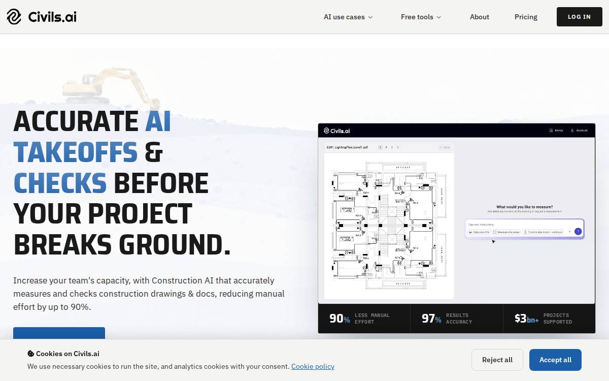 Civils website preview