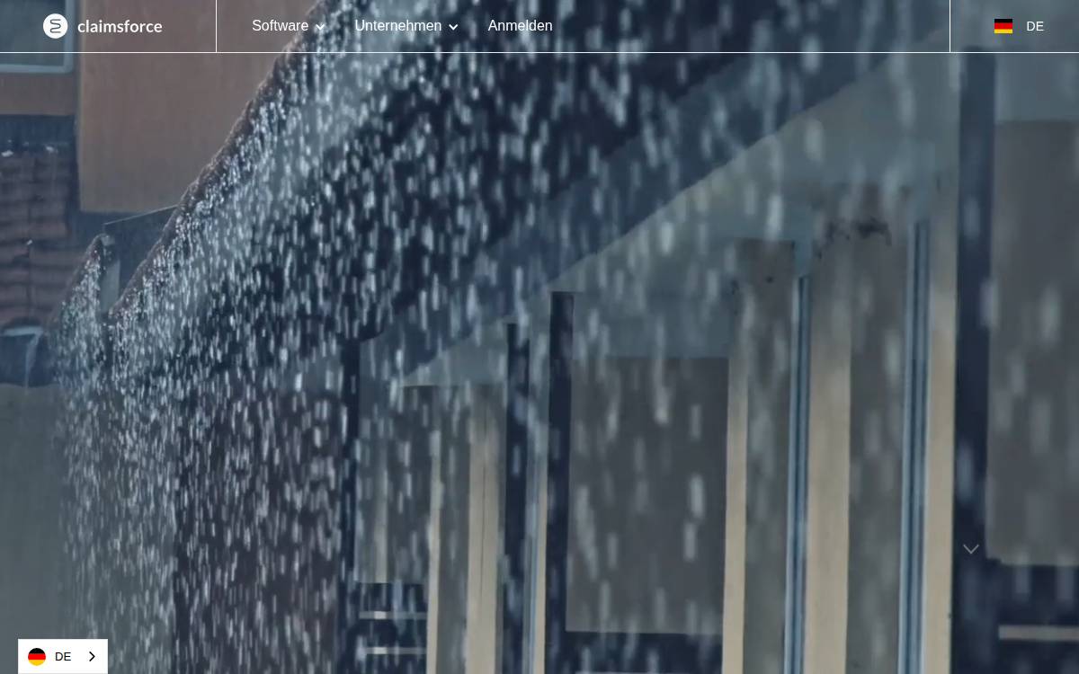 Claimsforce website preview