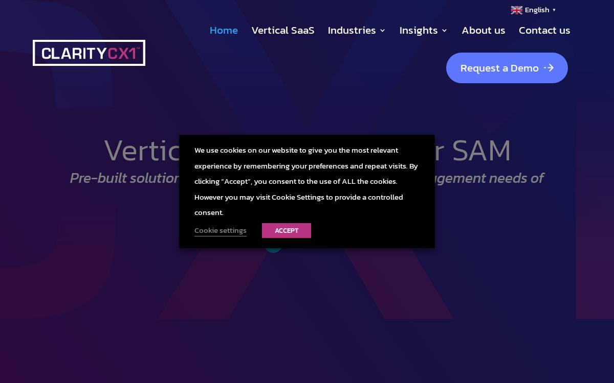 Claritycx1 website preview