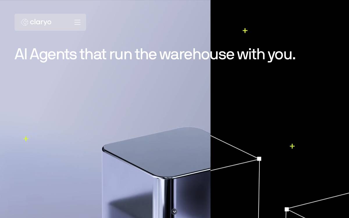 Claryo website preview