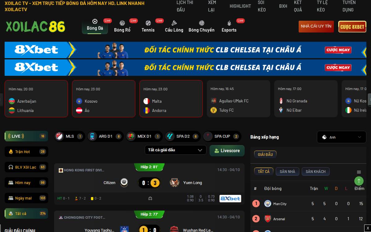 Clash website preview