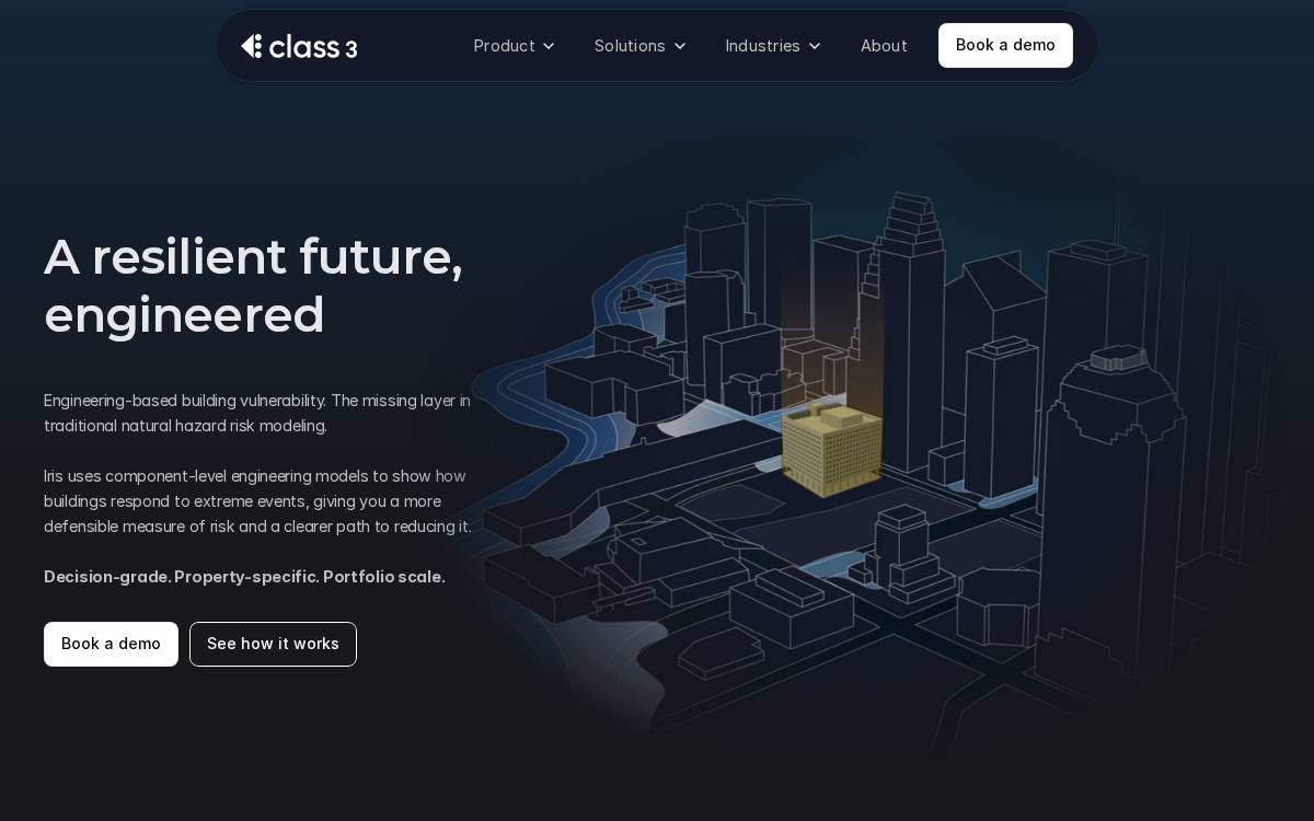 Class 3 Technologies website preview