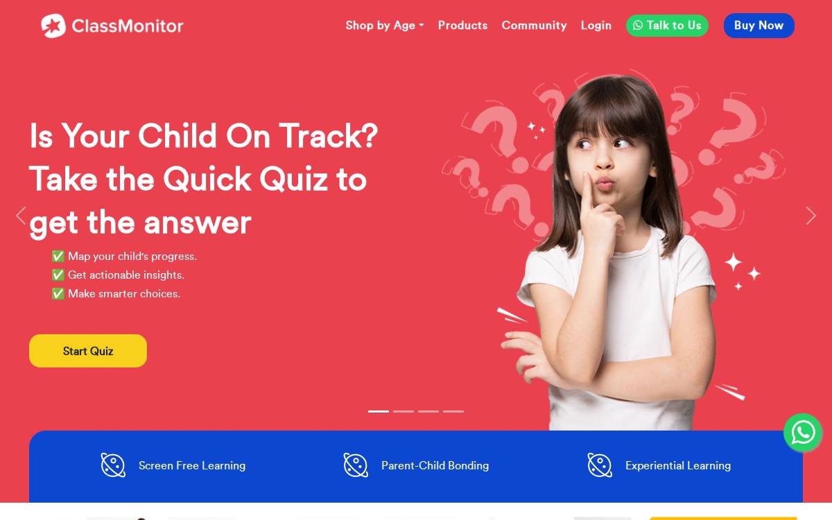 Classmonitor website preview