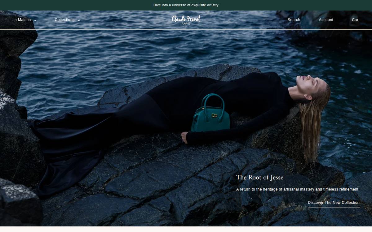 Claude Preval website preview