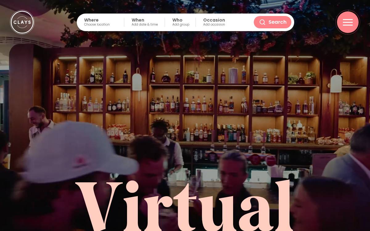 Clays website preview