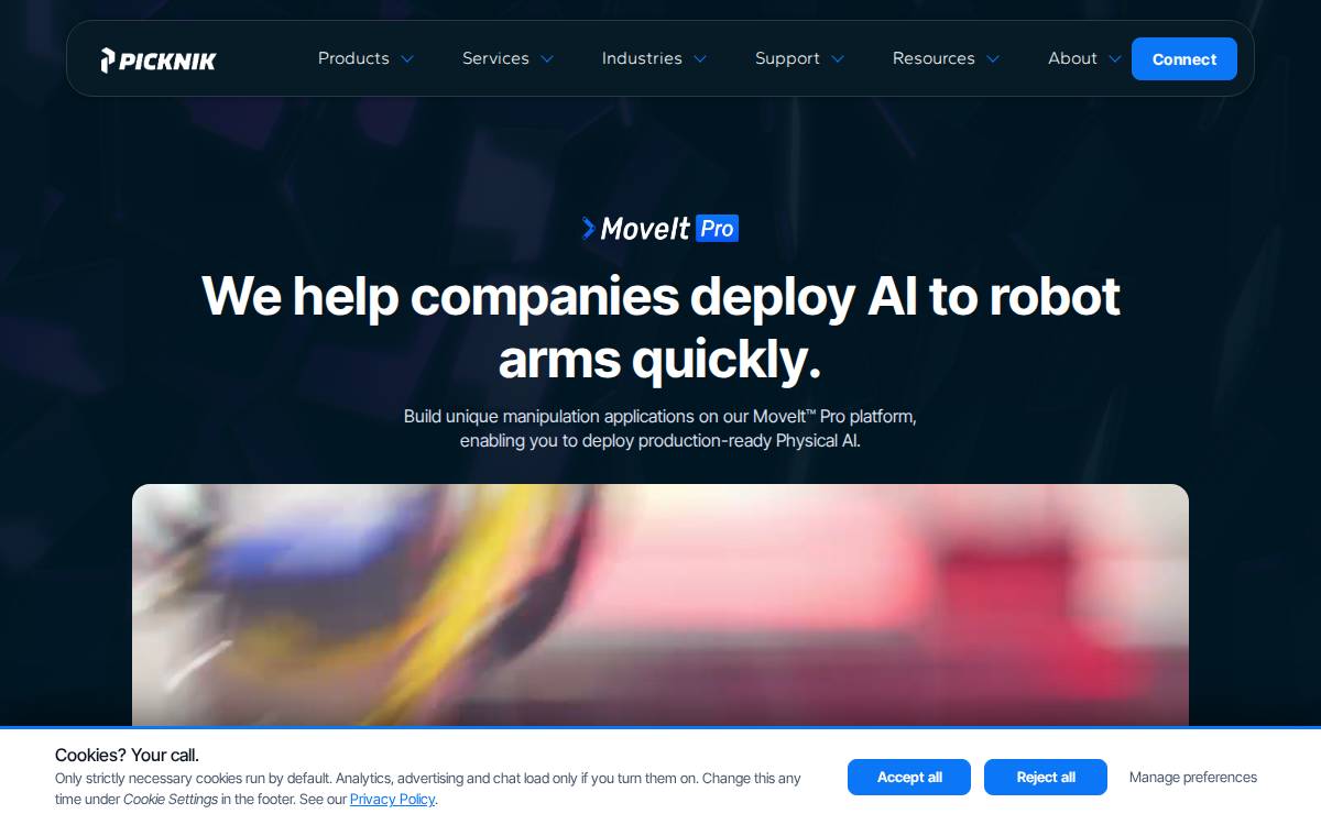CleanBotix website preview