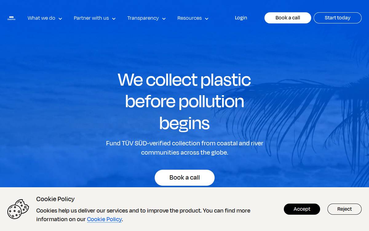Cleanhub website preview