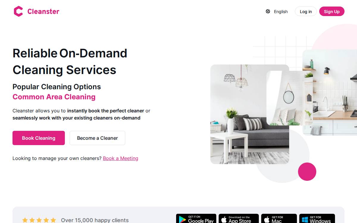 Cleanster (1) website preview