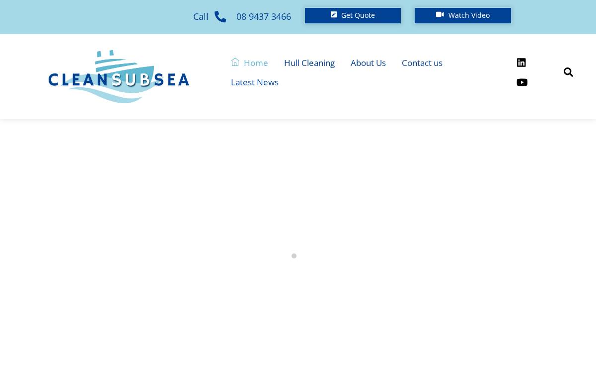 CleanSubsea website preview