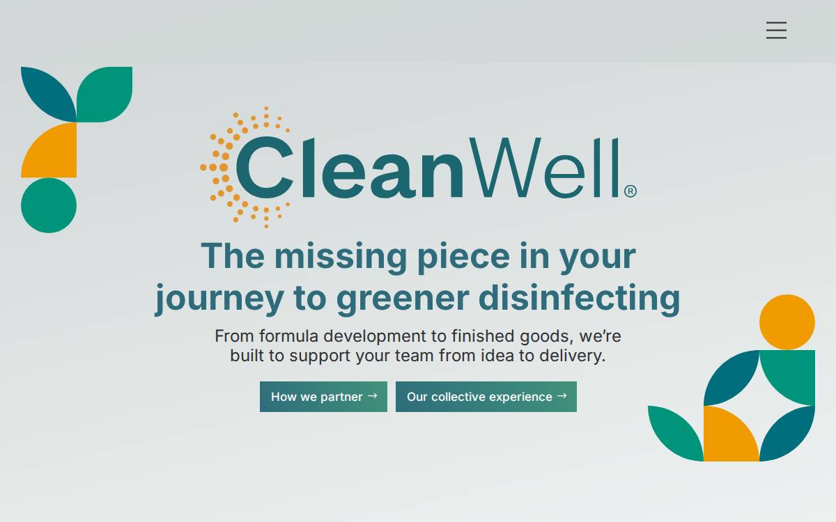 Cleanwelltoday website preview