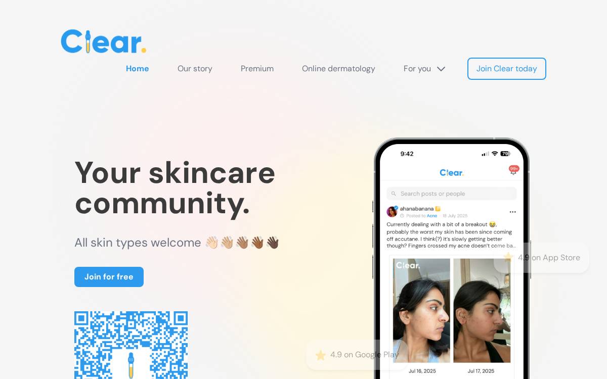 Clear website preview