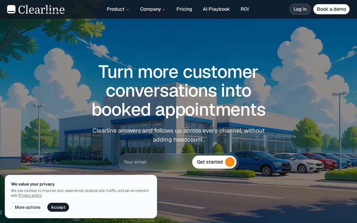 Clearline website preview