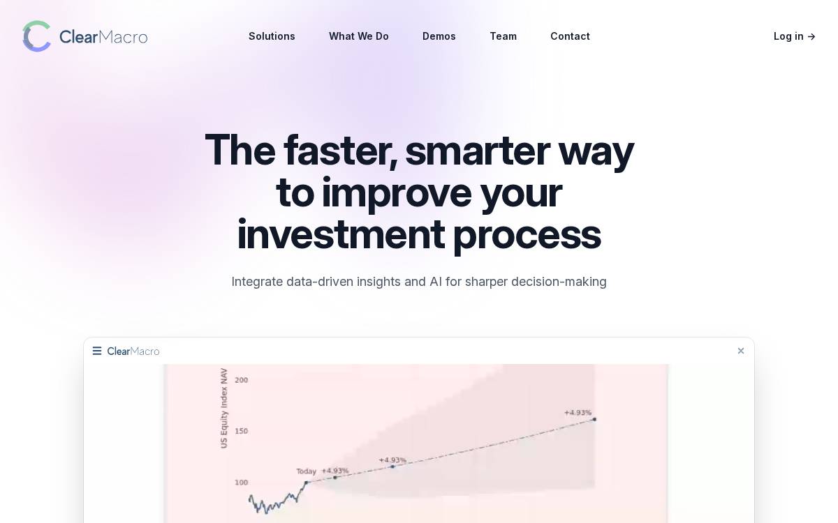 clearmacro website preview