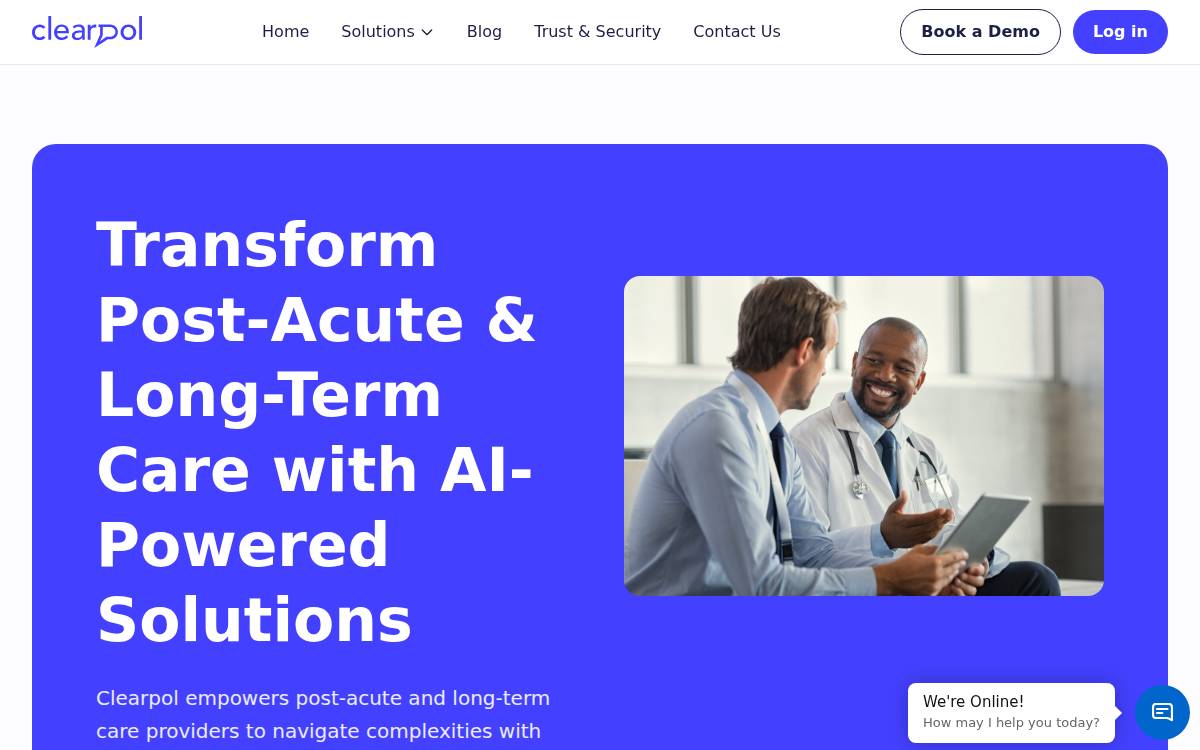 Clearpol website preview