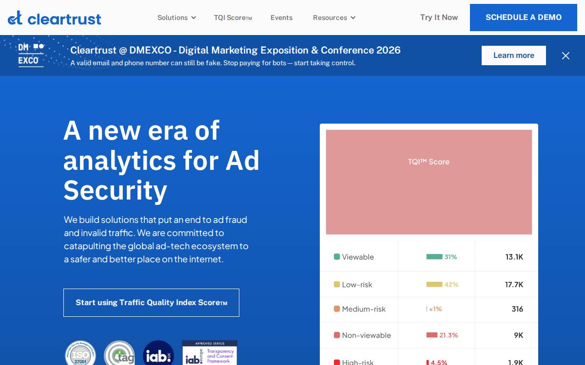 Cleartrust website preview