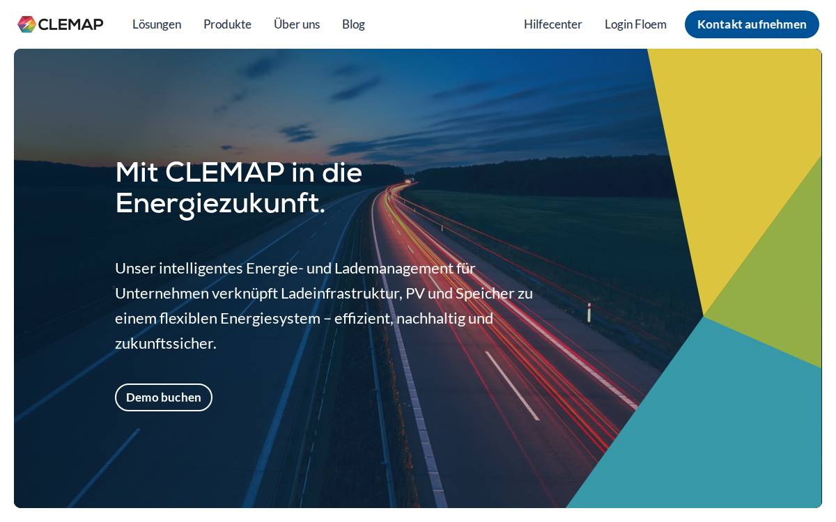 Clemap website preview
