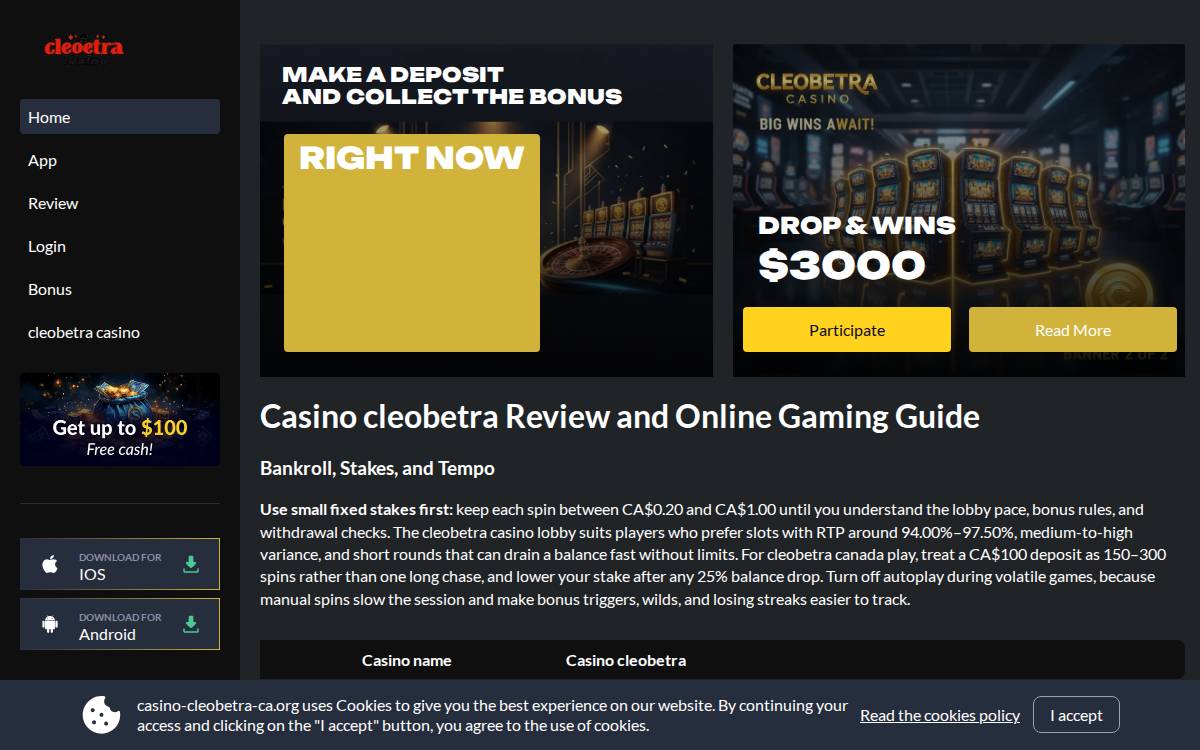 cleobetra reviews website preview