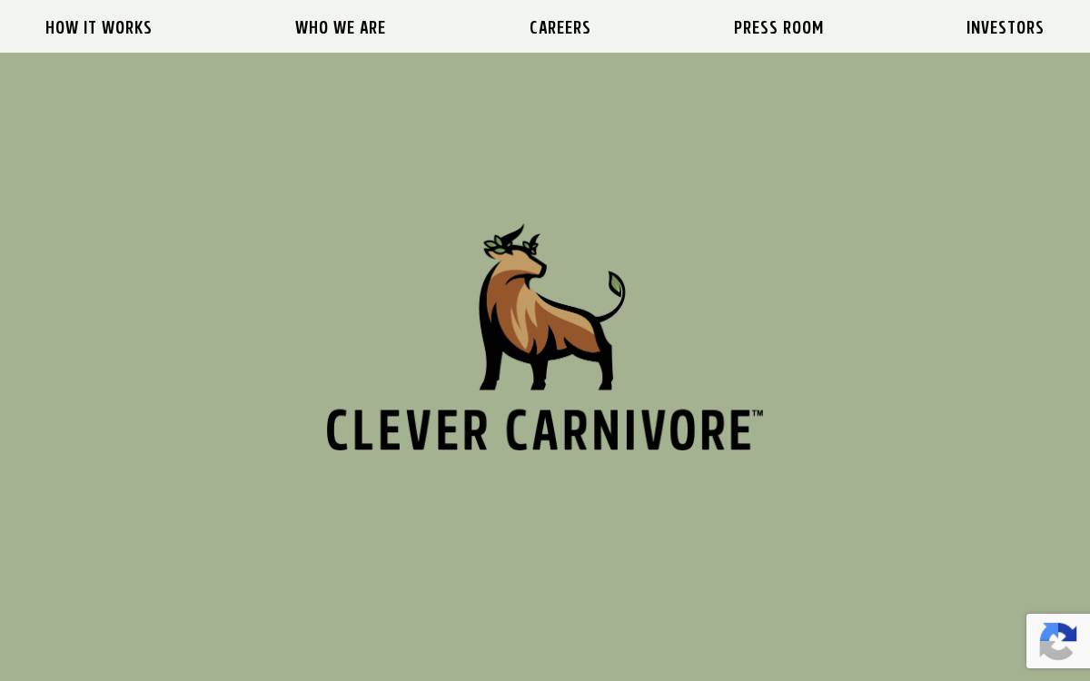 Clever Carnivore website preview