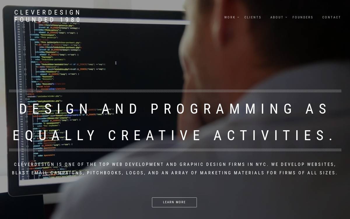 Clever Design website preview