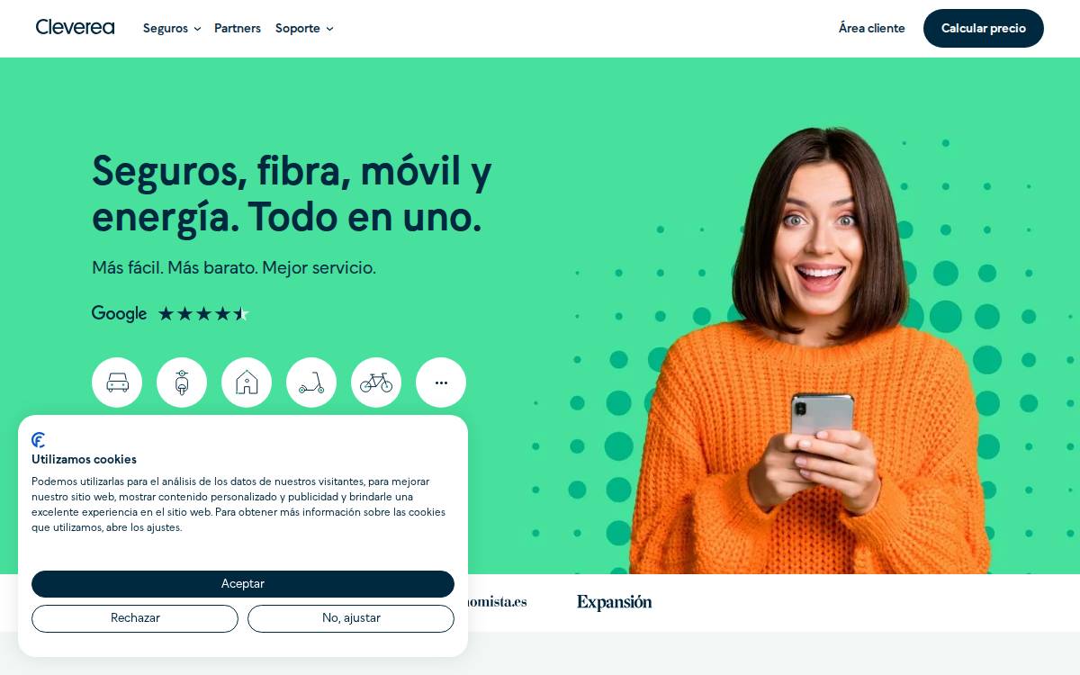 Cleverea website preview