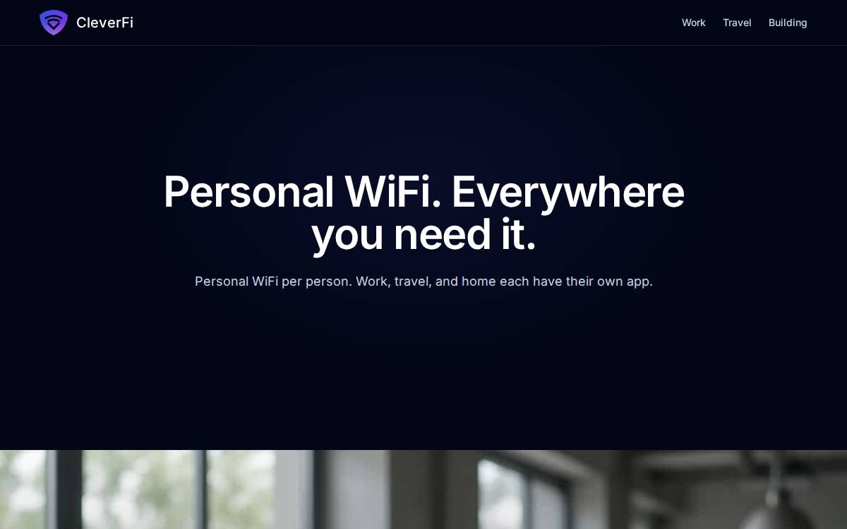 CleverFi website preview