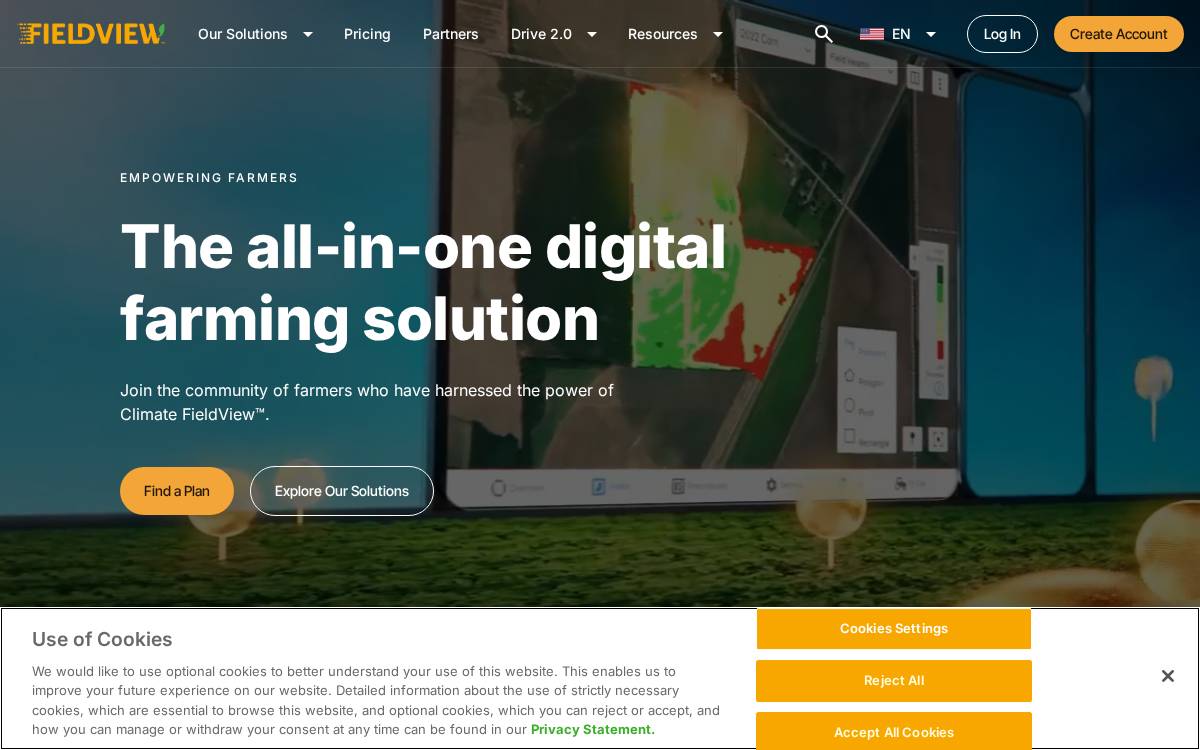 Climate website preview