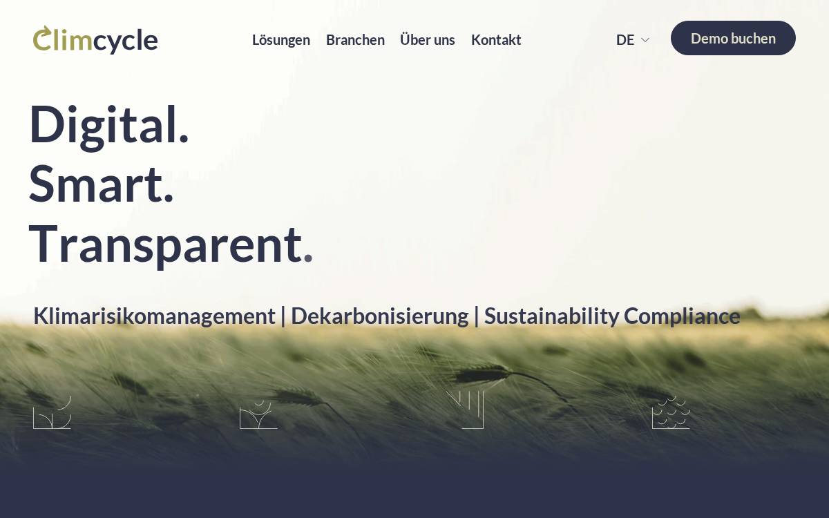 Climcycle website preview