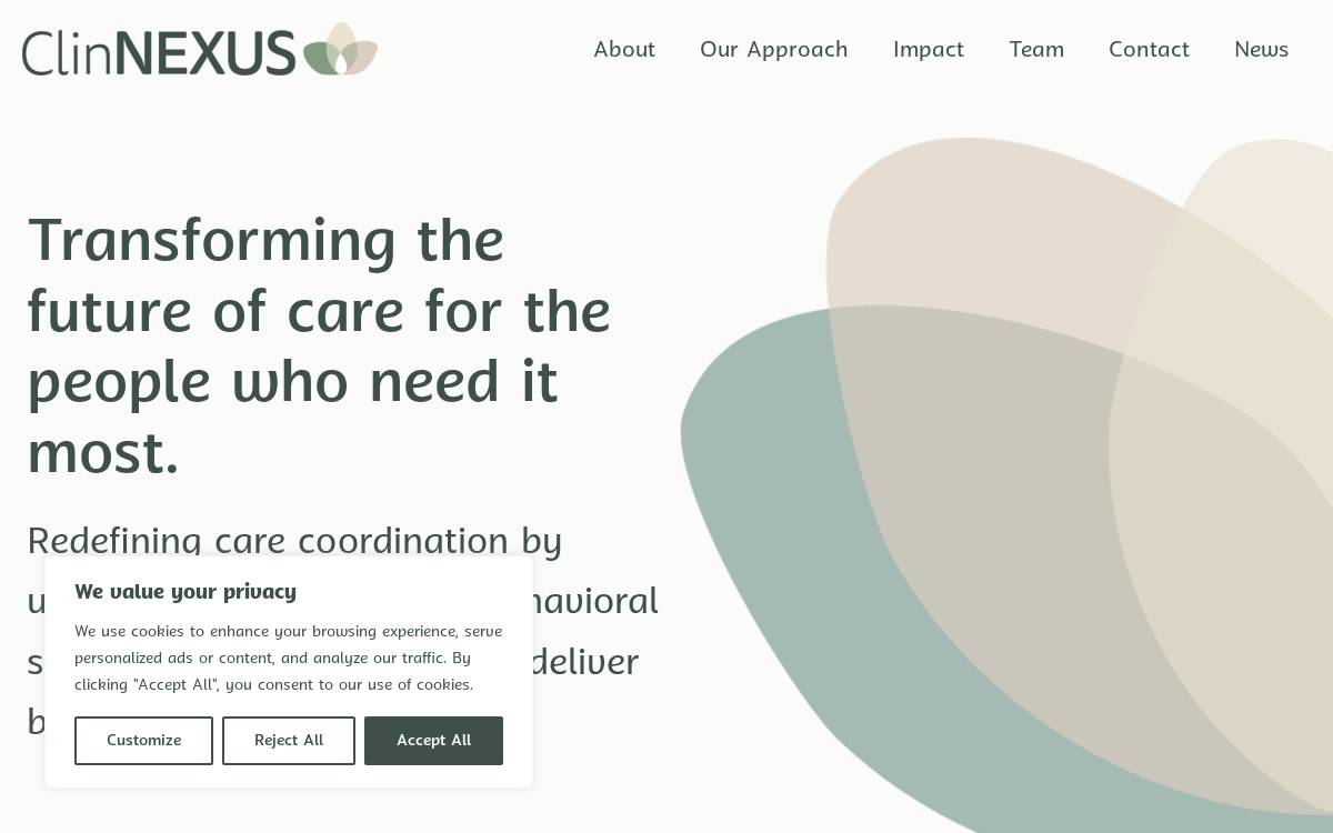 Clinnexus website preview