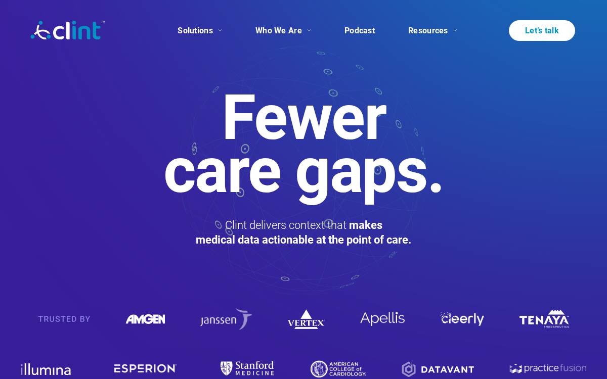 Clinthealth website preview