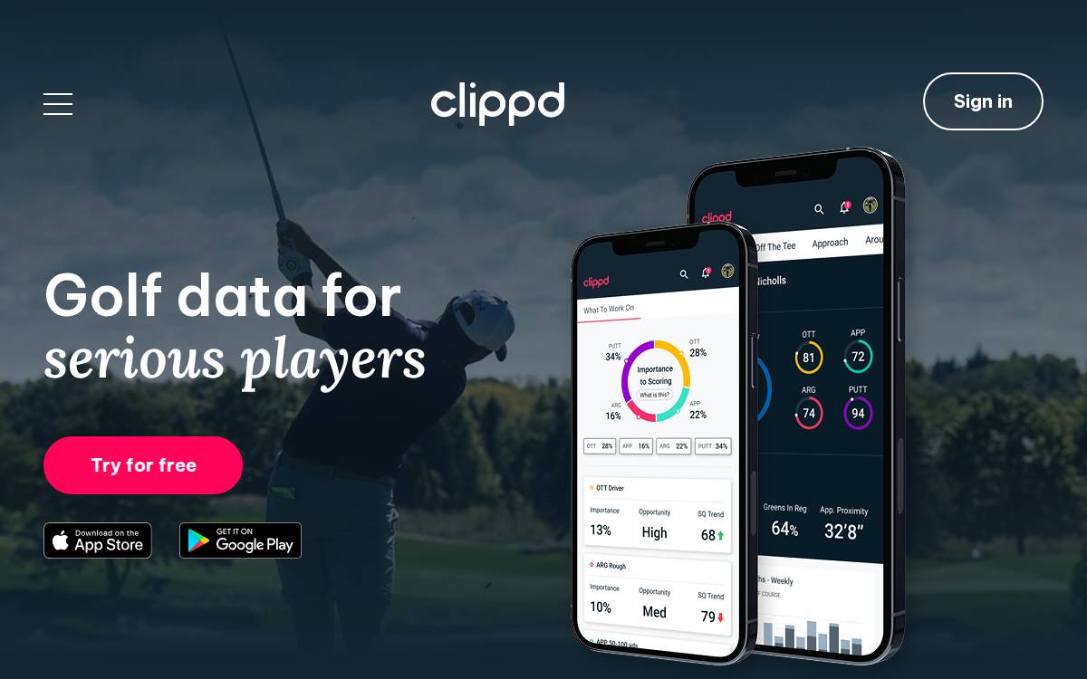 Clippd website preview
