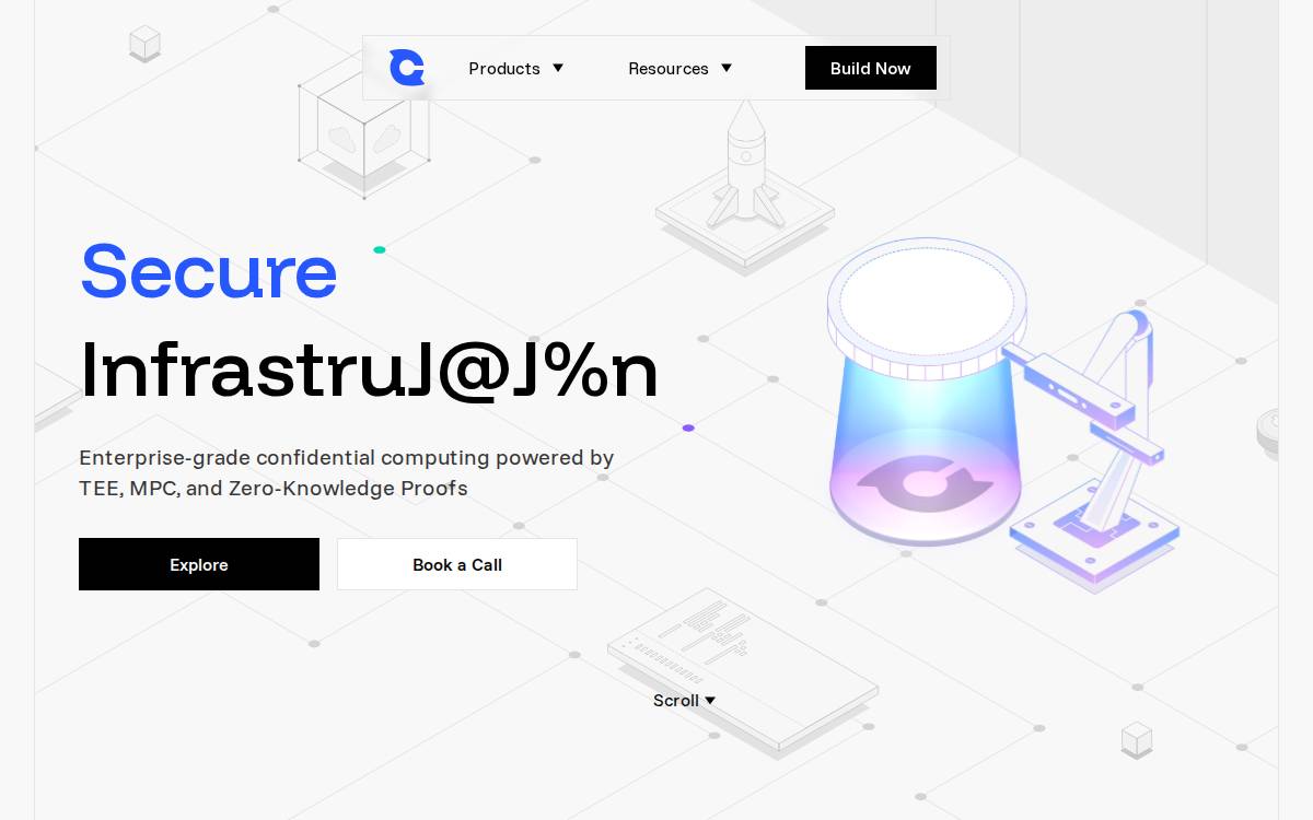 Clique website preview