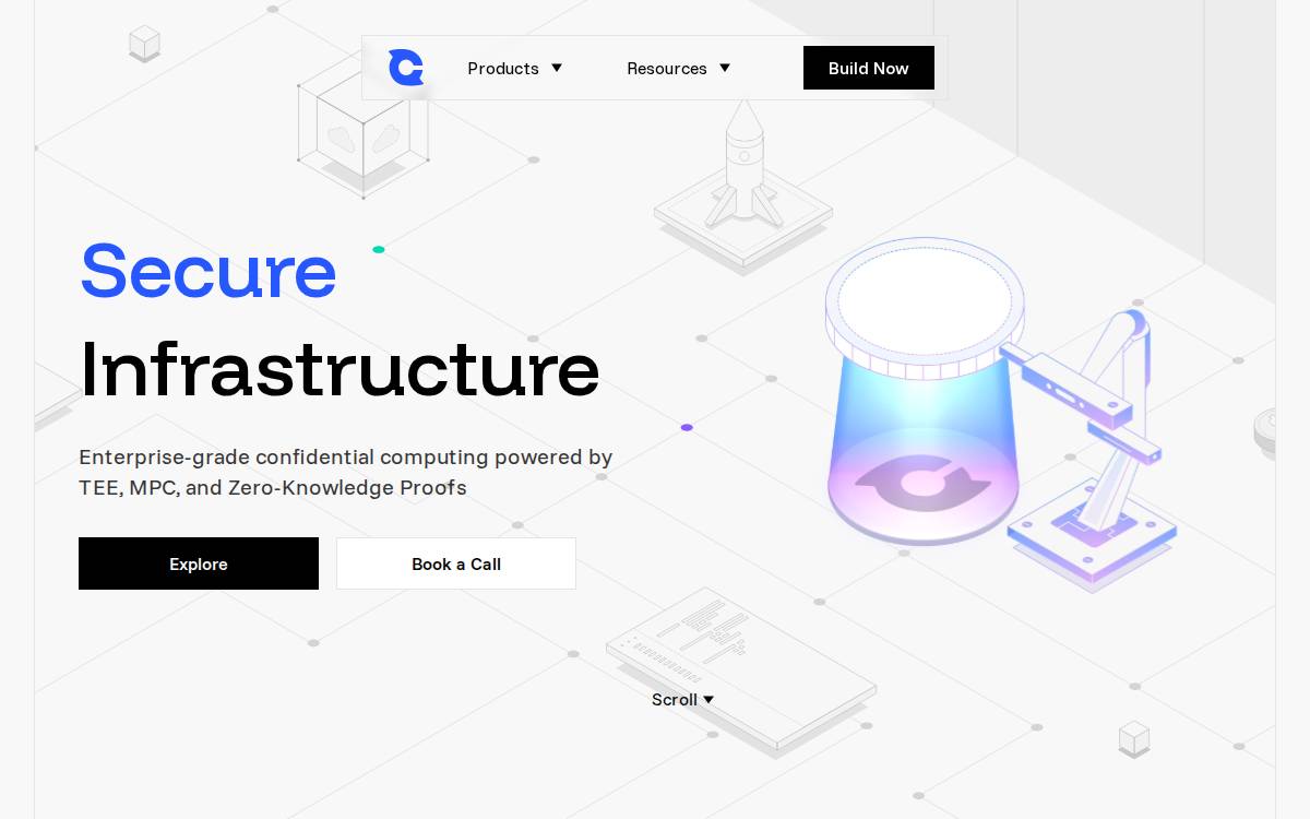 Clique website preview