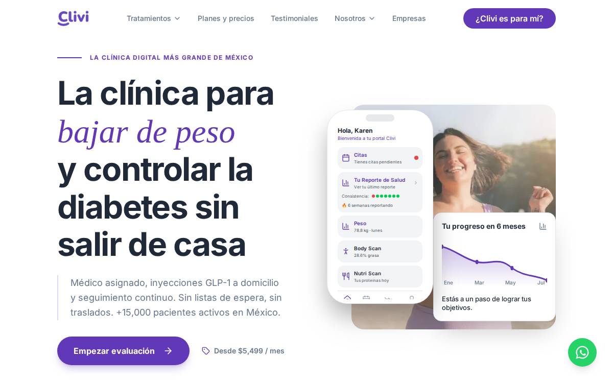 Clivi AI website preview
