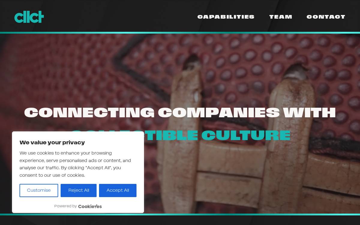 cllct website preview