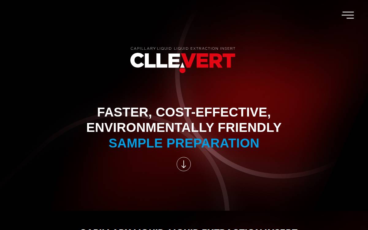 Cllevert website preview