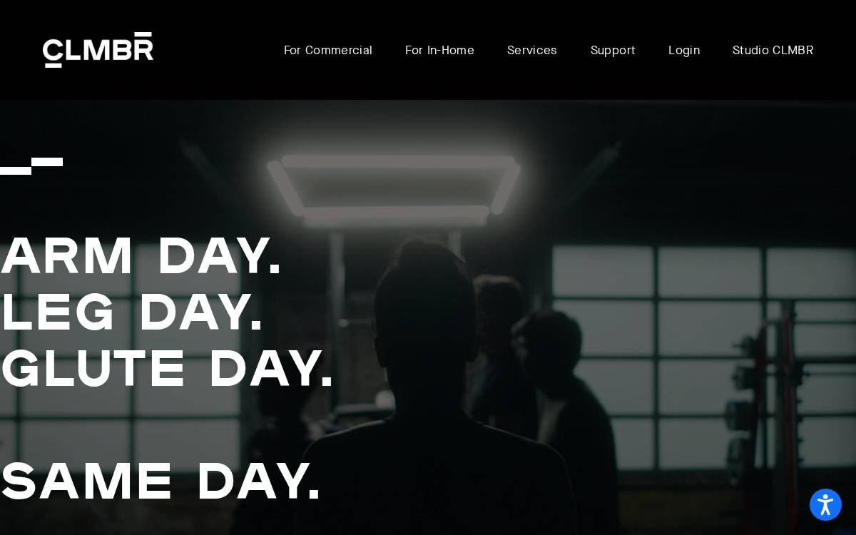 Clmbr website preview