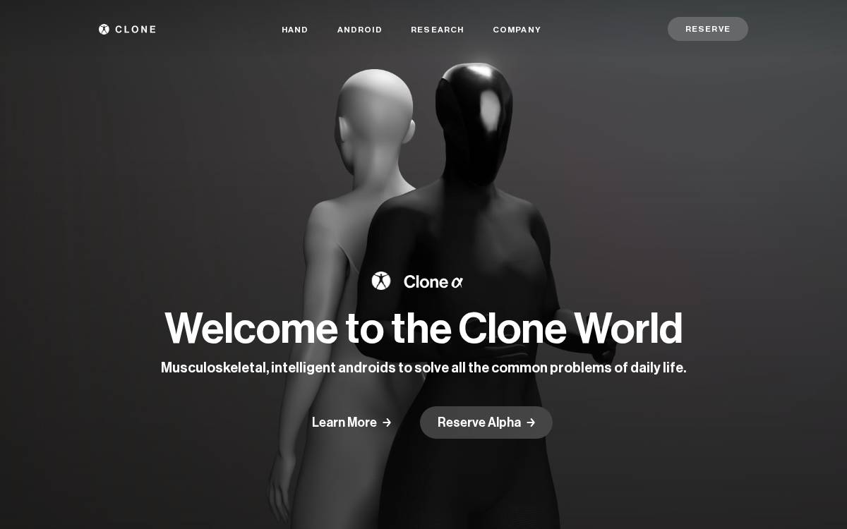Clone website preview